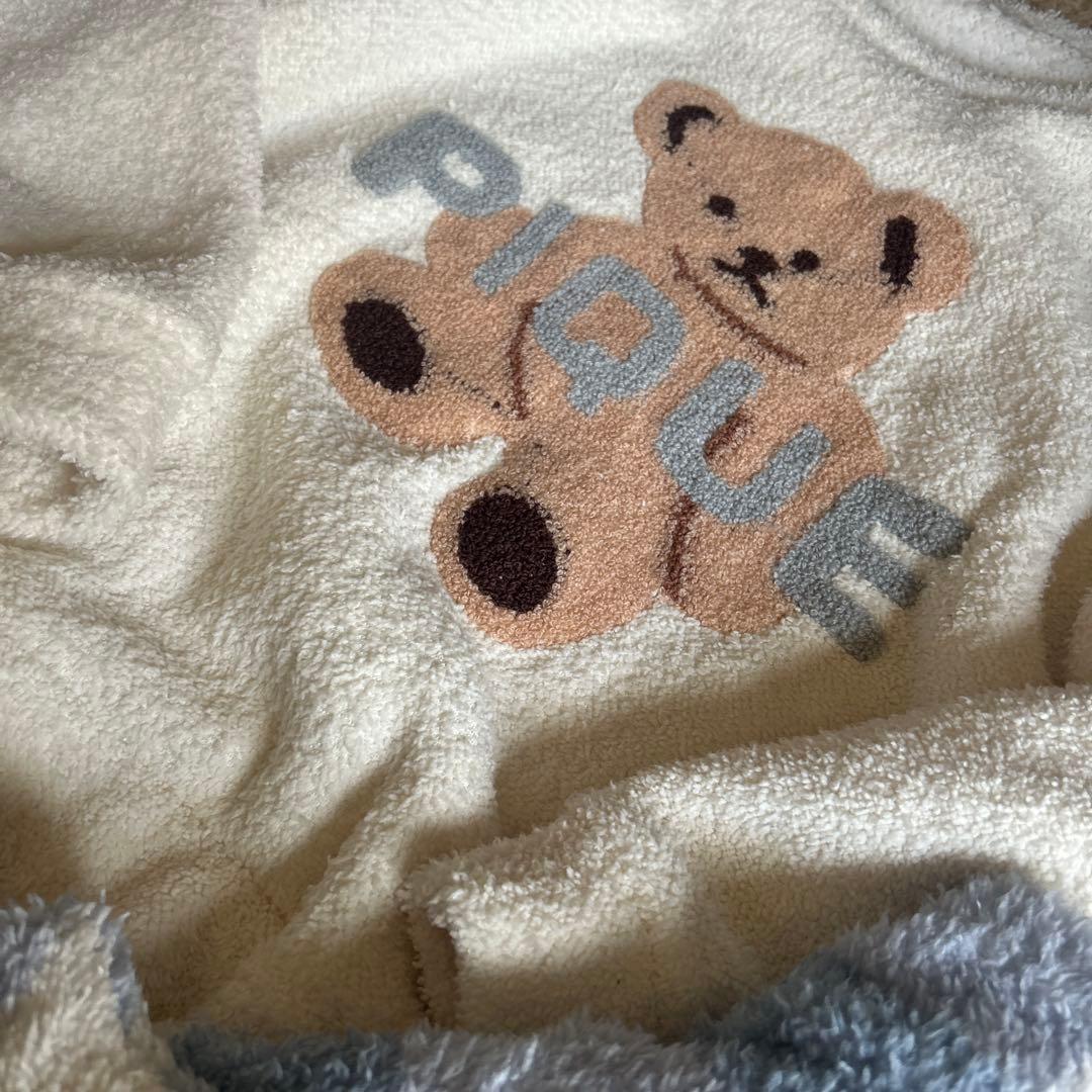 ラスト1点（ジェラートピケ）ルームウェア bear 2点セット