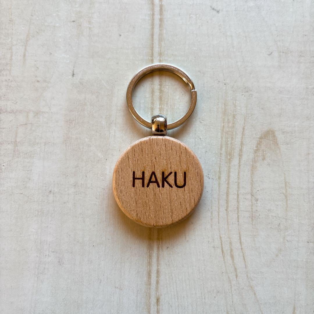 ふゆ＊確認用 お名前入りオーダーメイド木製キーホルダー♫