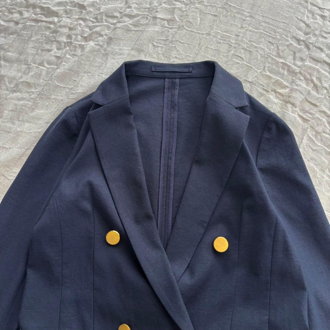 【美品】 トーナル 近年モデル パンツスーツ ダブルジャケット 金ボタン