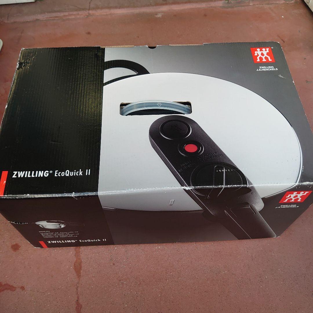 新品未使用 ツヴィリング エコクイック II 圧力鍋 22cm 4.0L