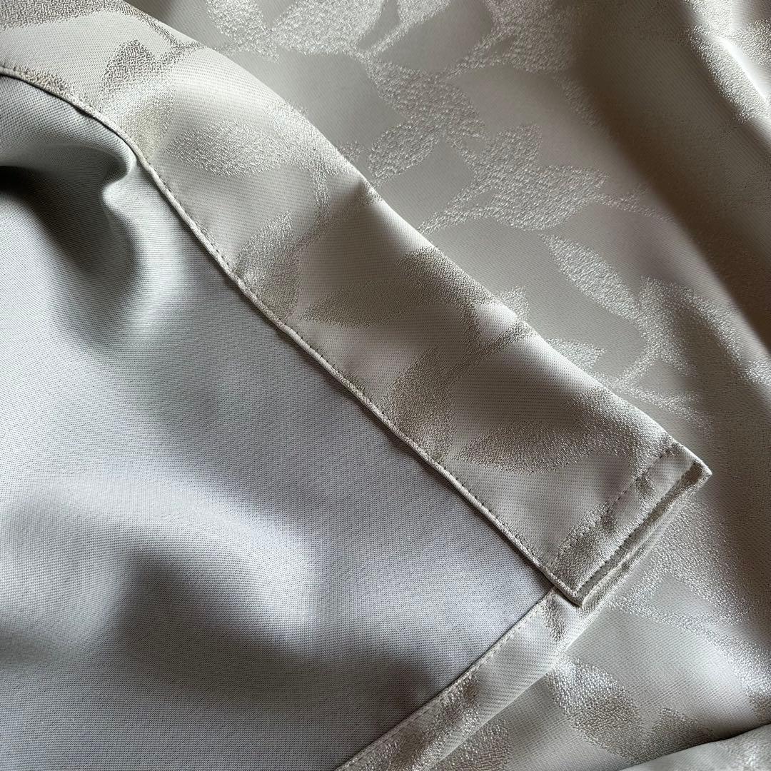 遮光カーテン 幅150cm×丈200cm2枚　リーフアイボリー