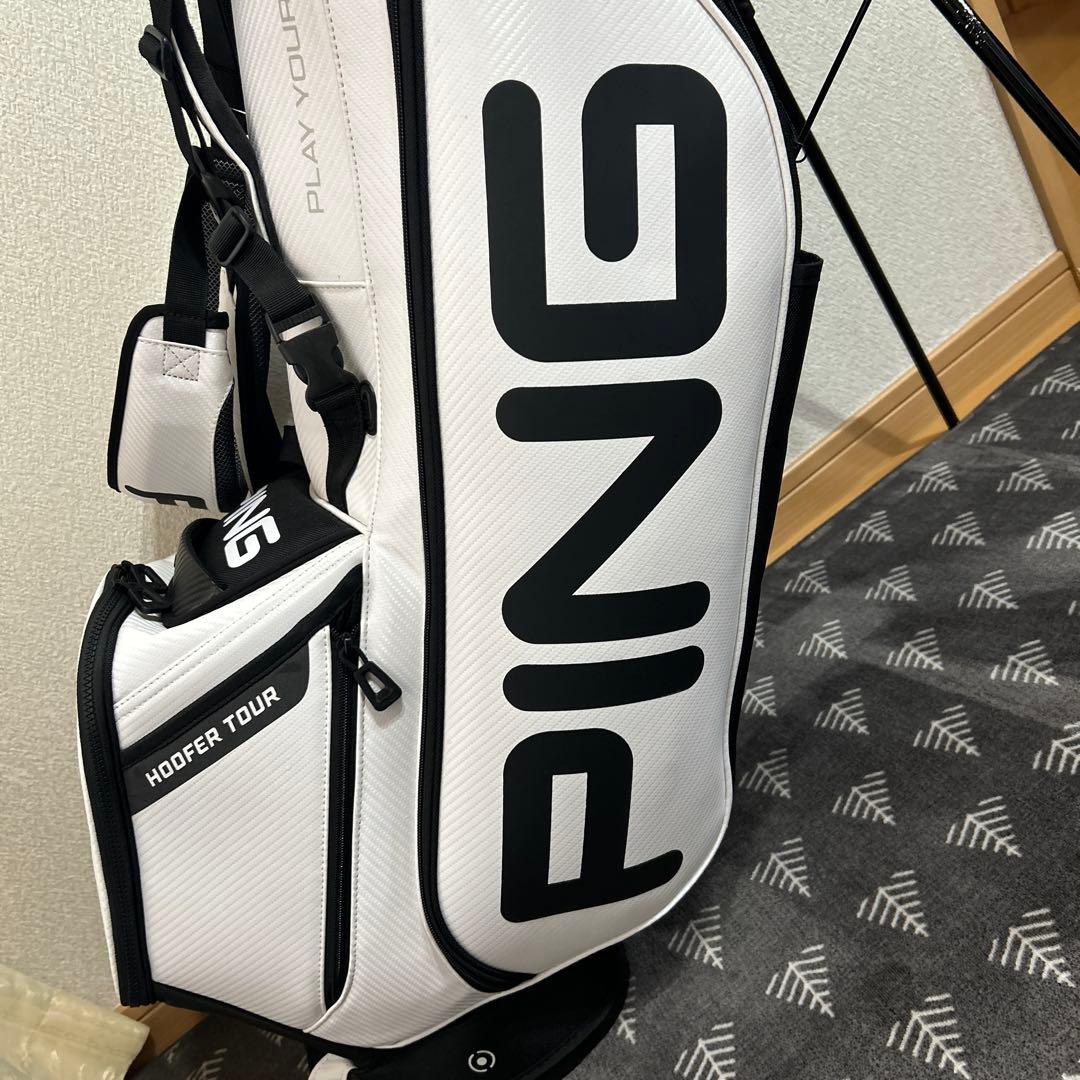 PING HOOFER TOUR ゴルフバッグ ホワイト