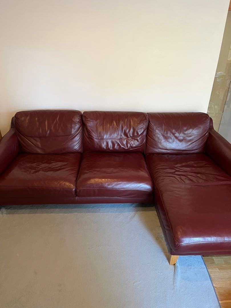 five by five S5507 レザーソファ