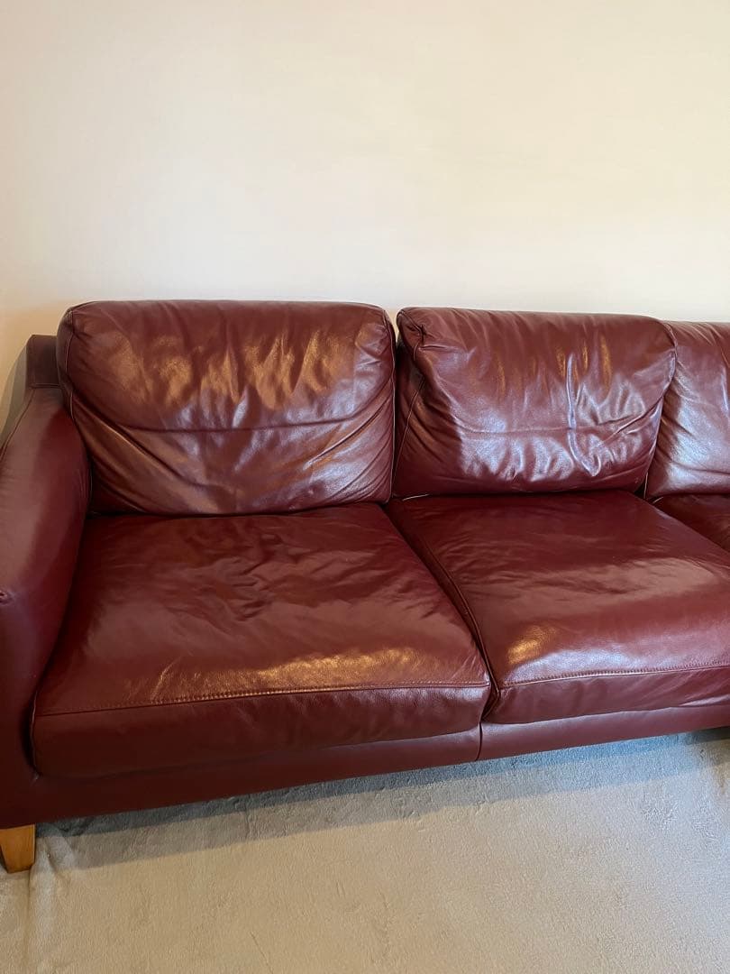 five by five S5507 レザーソファ