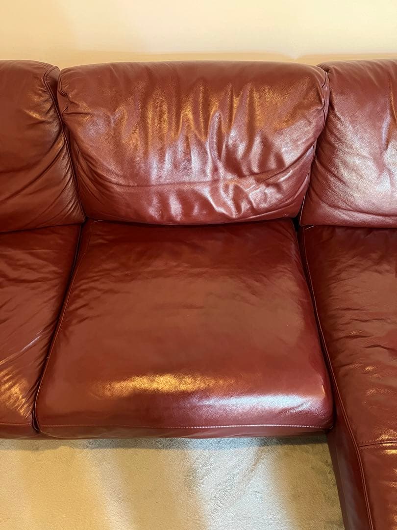 five by five S5507 レザーソファ