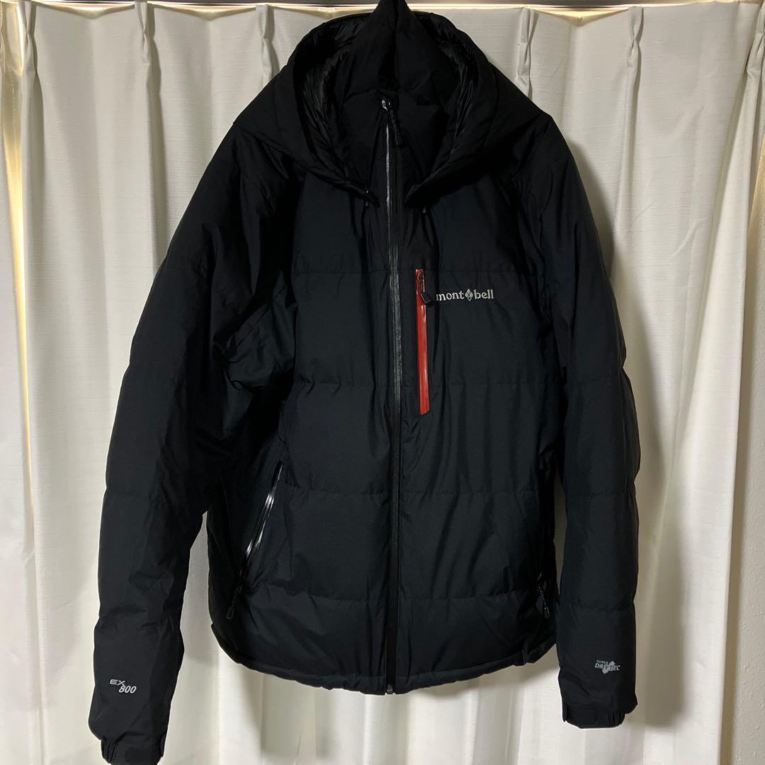 週末値下げ中。美品。モンベル パーマフロストダウンパーカ