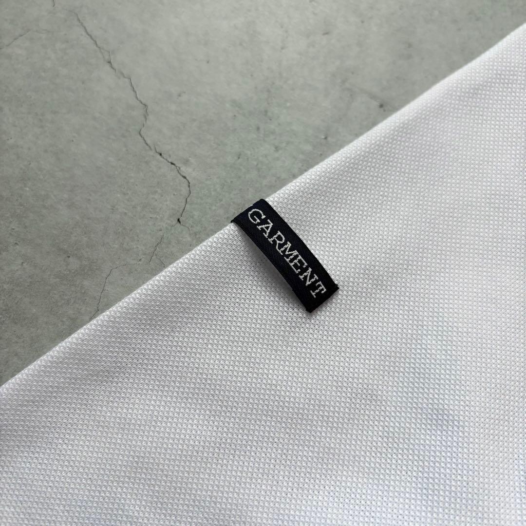 【新品タグ】HORN GARMENT ホーンガーメント 切替 長袖ポロシャツ M