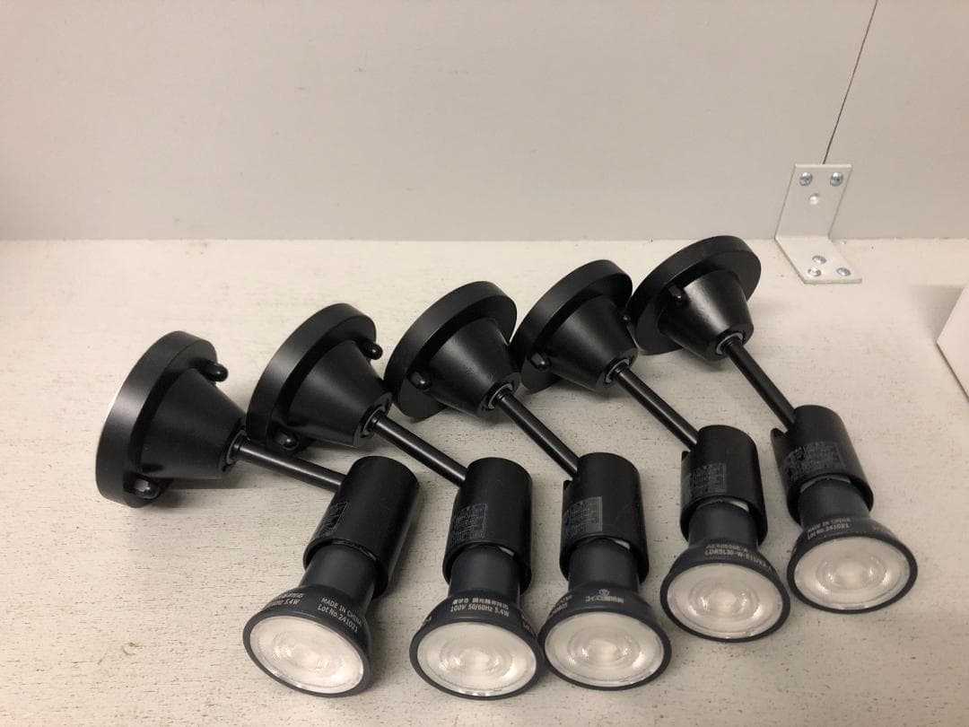 ５個　コイズミ照明　LEDスポットライト　AS93438　中古美品　⑶