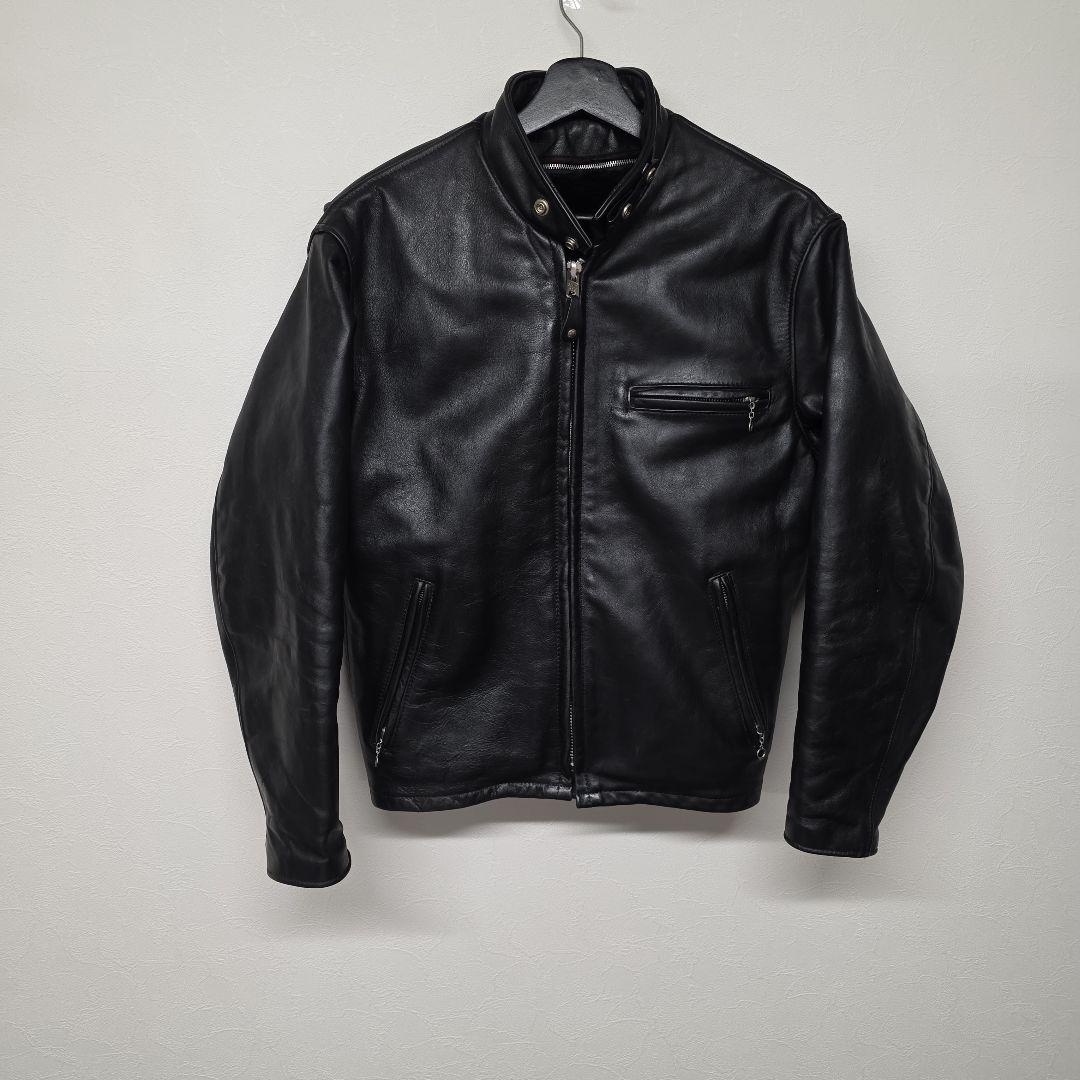 Schott ショット641 USA製レザーシングルレイダースジャケットライナー