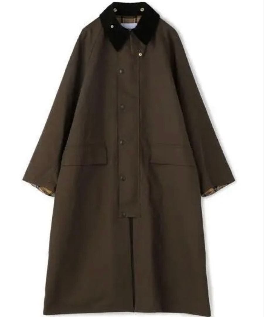 ベ*い様 Barbour×TOMORROWLAND バブアー　ロングコート