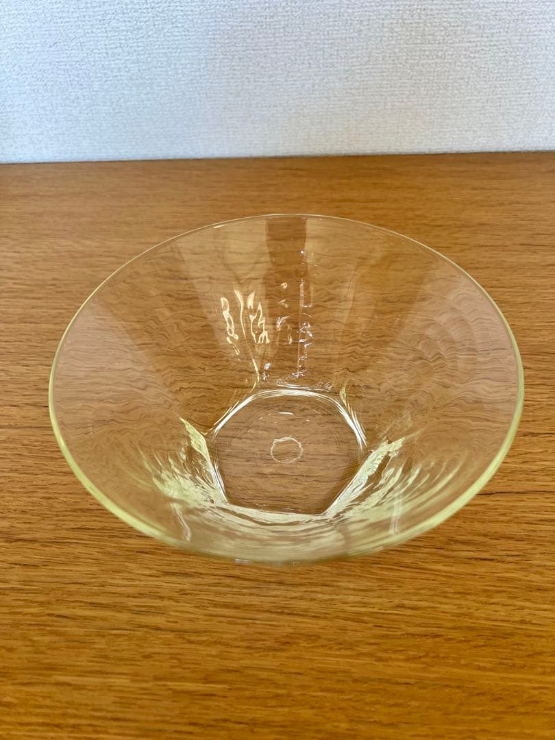 石川硝子工藝舎　面取鉢　大　5点セット