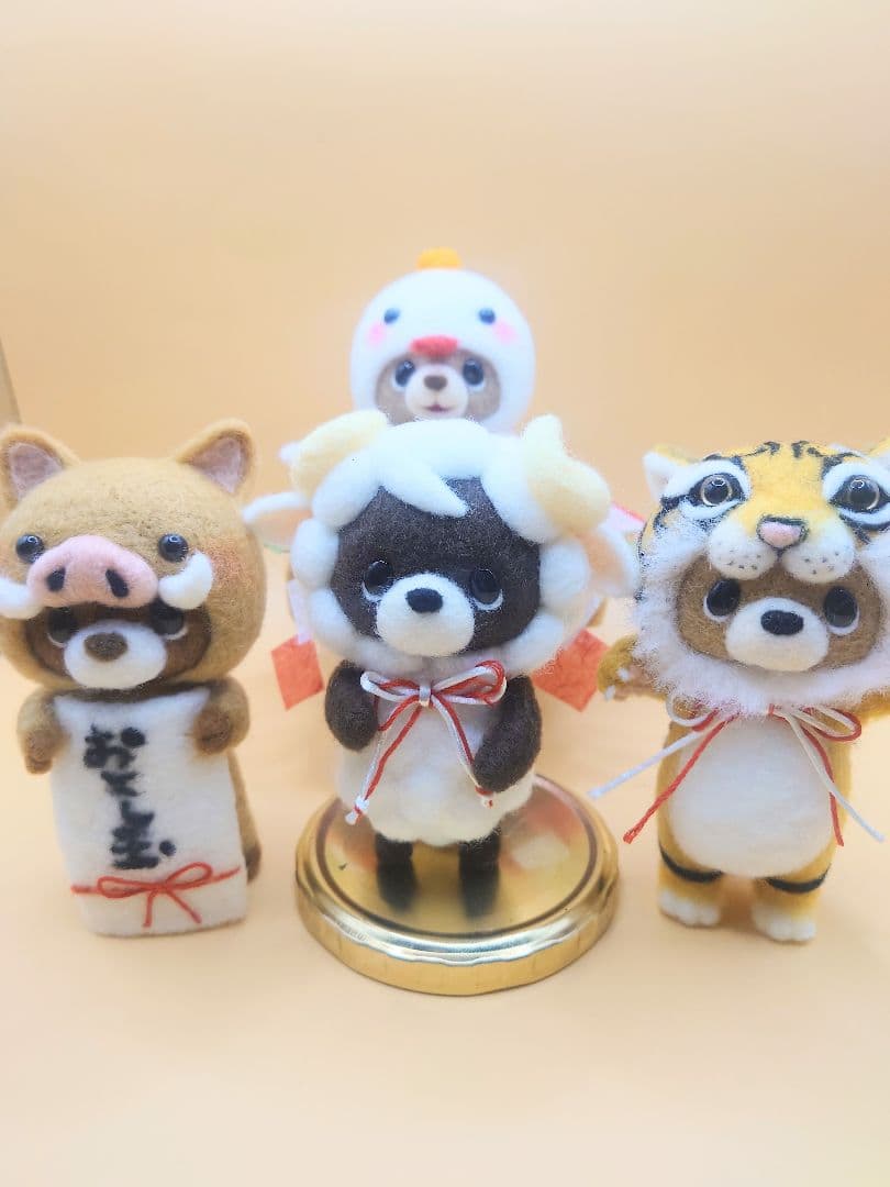 ひらりん。 羊毛フェルト