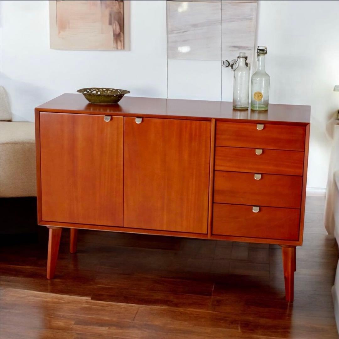 I リビングボード 北欧 スタイリッシュ キャビネット