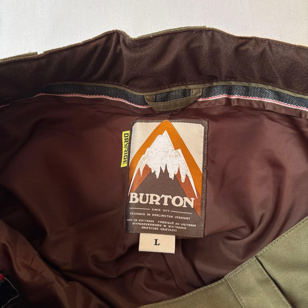 A726新品BURTON バートン DRYRIDE素材スノーボードパンツ(L)