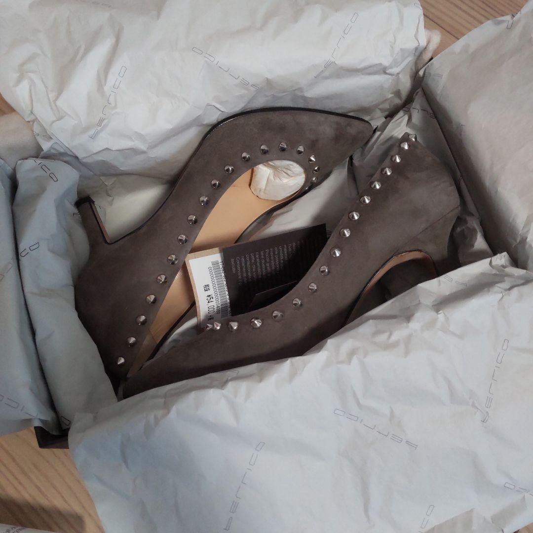 PELLICO スタッズ付き グレー ANDREA 37