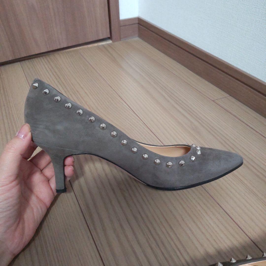 PELLICO スタッズ付き グレー ANDREA 37