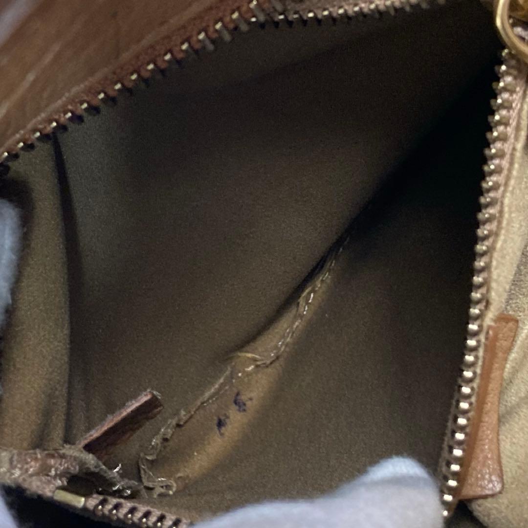 【美品】CELINE セリーヌ　ラゲージマイクロ　キャメル　トートバッグ