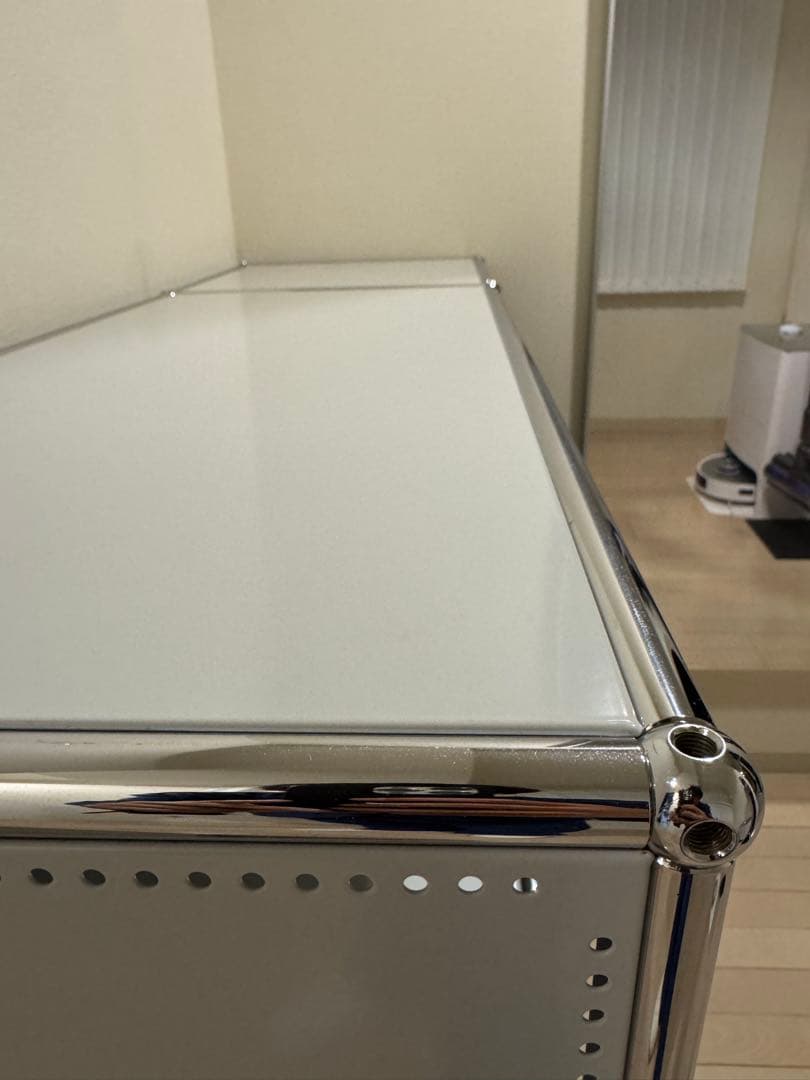 usm ハラー オープンシェルフ 3段 引き出し付き グレー