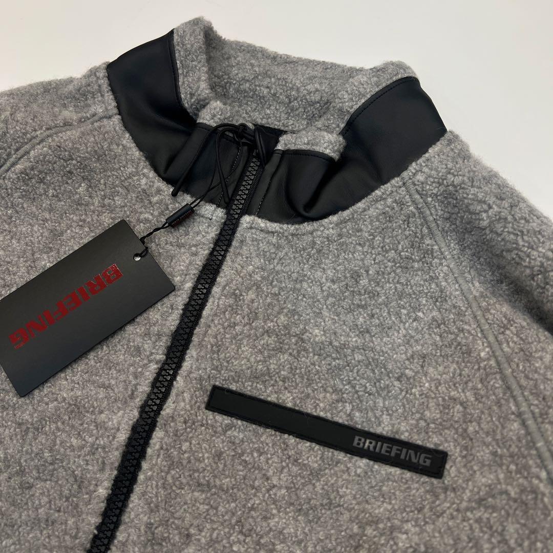 新品　BRIEFING SH MS WOOL BOA BLOUSON グレーM