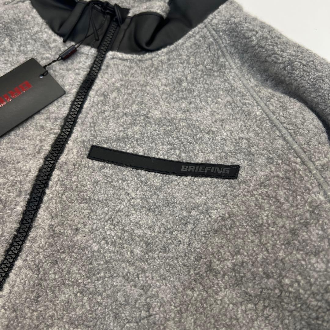 新品　BRIEFING SH MS WOOL BOA BLOUSON グレーM