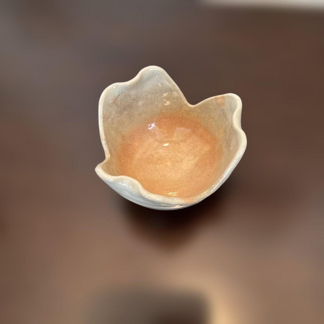 萩焼　割山椒小鉢2客