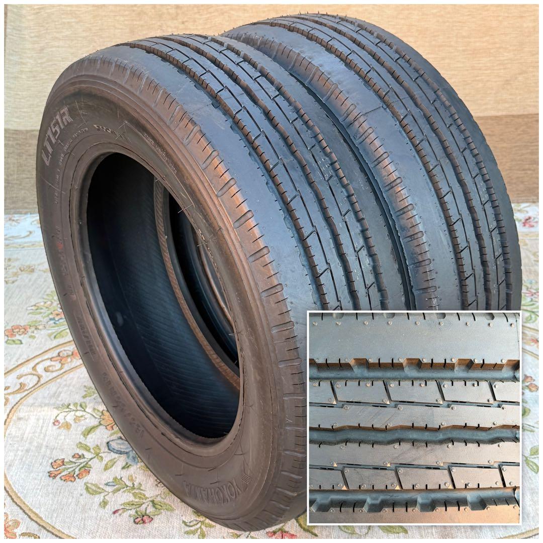 送料込ヨコハマ　LT151R　185/65R15　101/99L　12PR　2本
