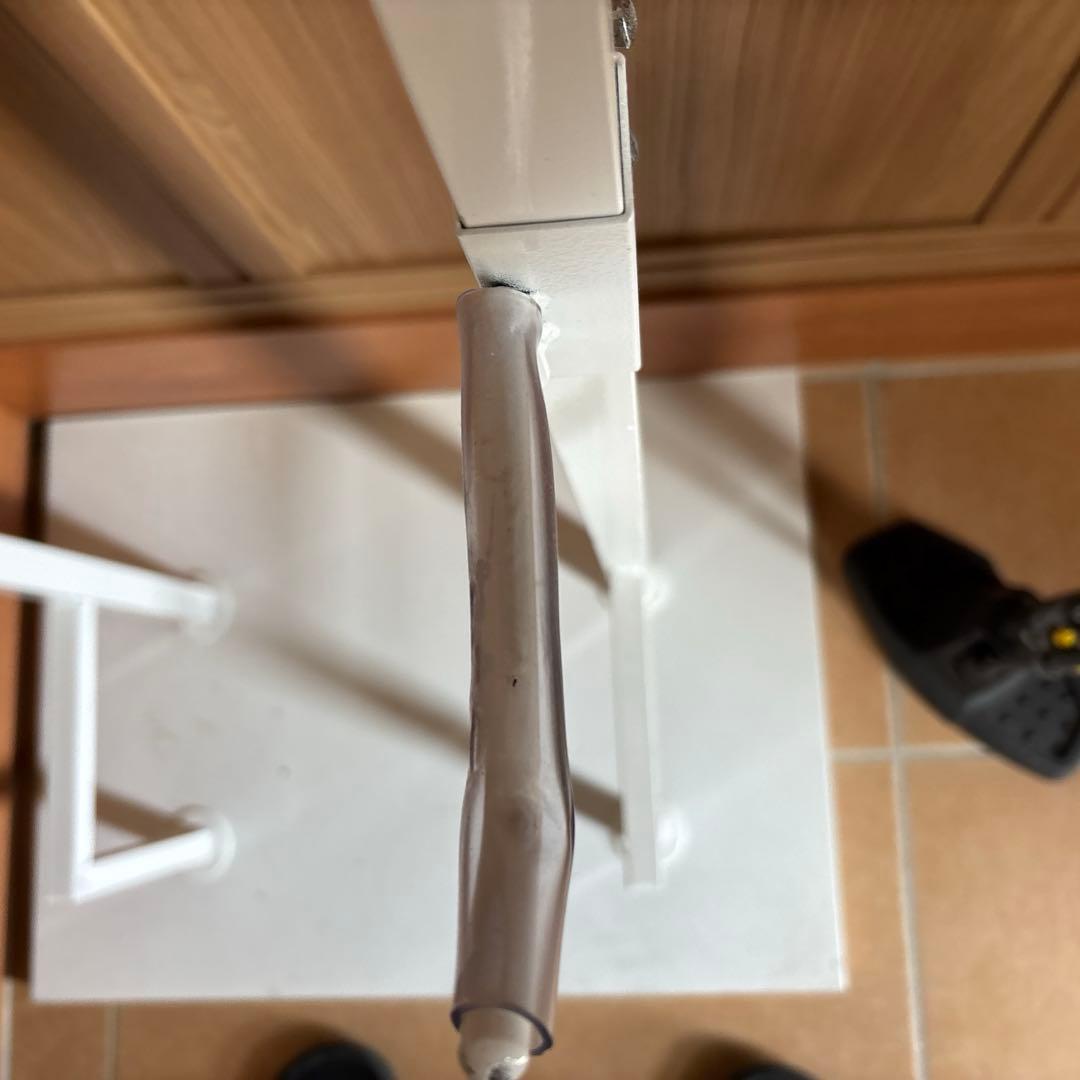 足立製作所公式店 自転車スタンド 室内 2台用 ホワイト