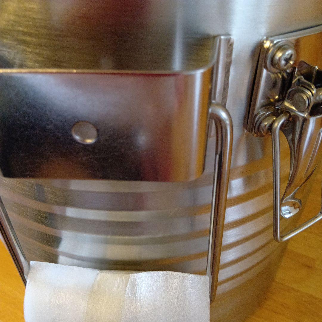 真空断熱 Shuttle Drum ステンレス製 寸胴 蓋付き.持ち手付き