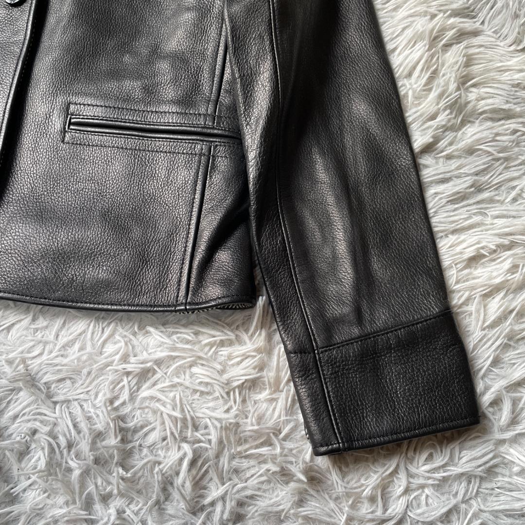 専用未使用タグ付き ラルフローレン 本革 レザージャケット ヘリンボーン裏地 9