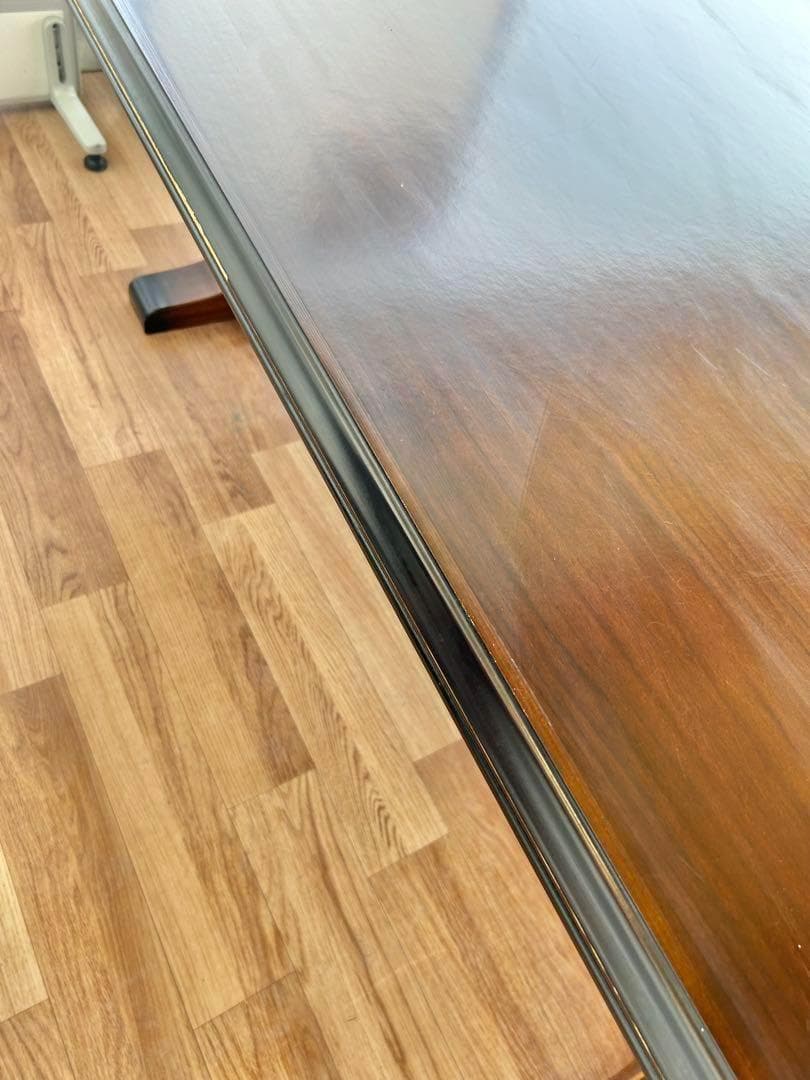 600 カリモク　コロニアル ダイニング テーブル 幅165 重厚 デスク　b