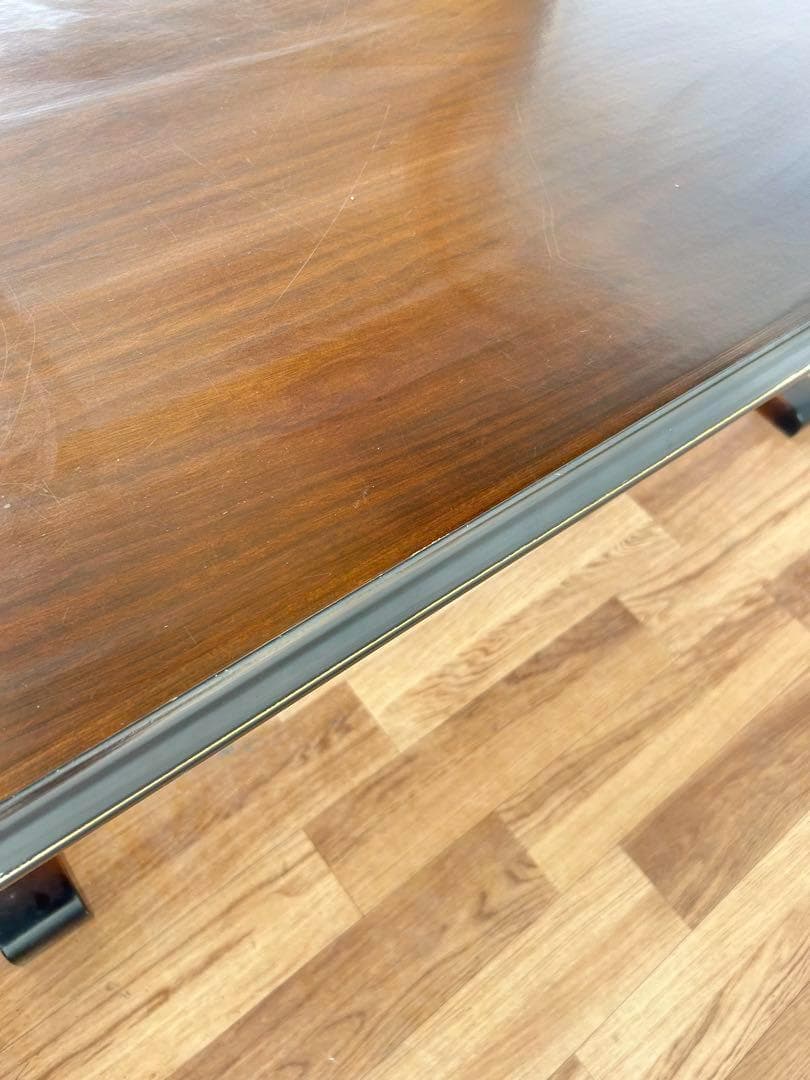 600 カリモク　コロニアル ダイニング テーブル 幅165 重厚 デスク　b