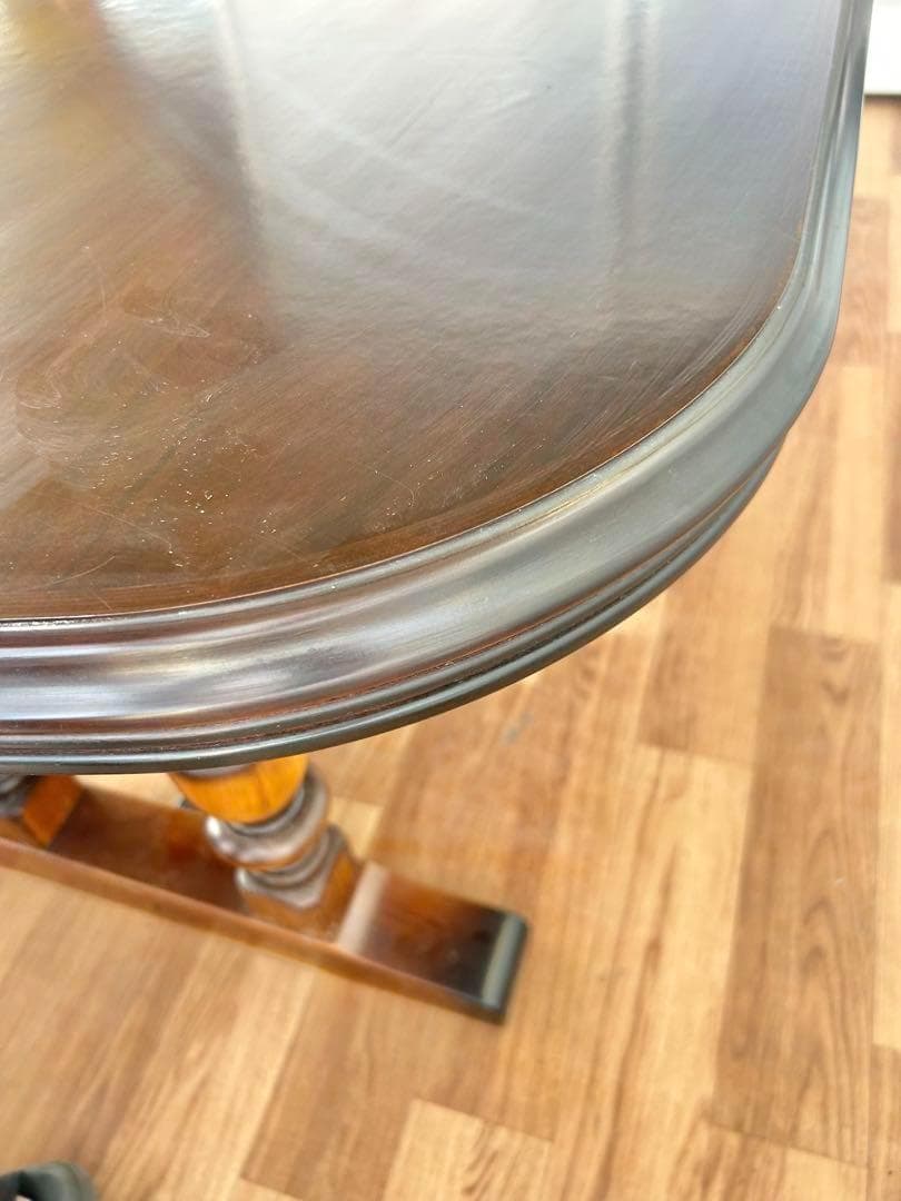 600 カリモク　コロニアル ダイニング テーブル 幅165 重厚 デスク　b