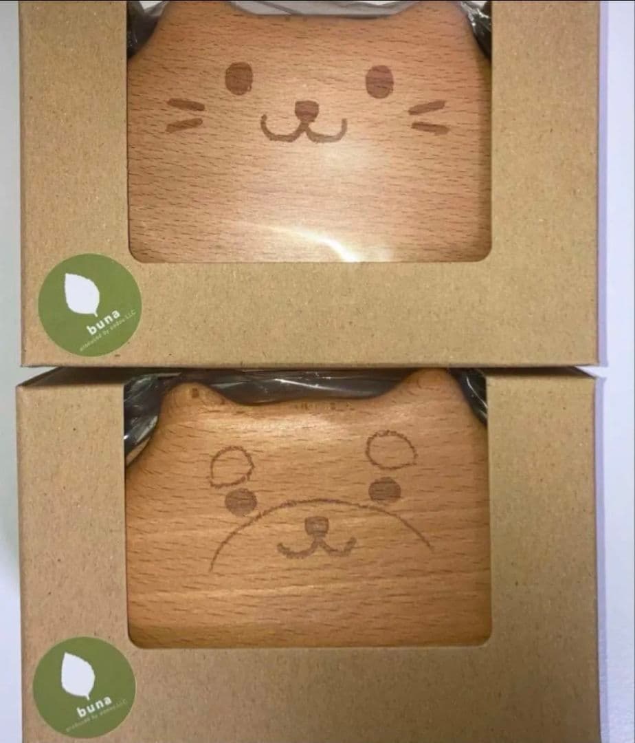 buna ブナ アニマルウッド お弁当箱 ランチ　300ml セット