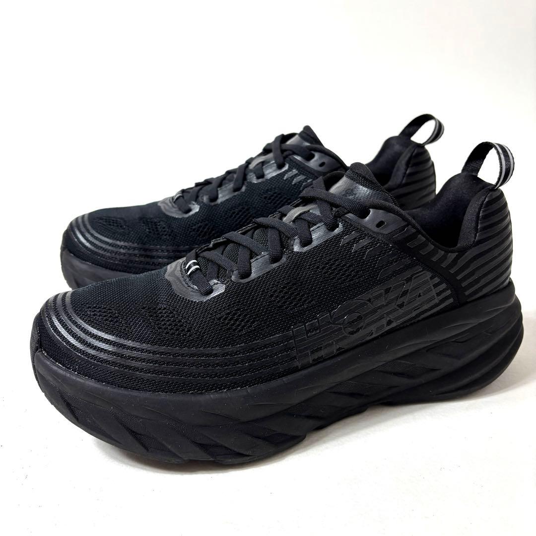 【極美品】HOKA ONE ONE ボンダイ6 27cm ブラック