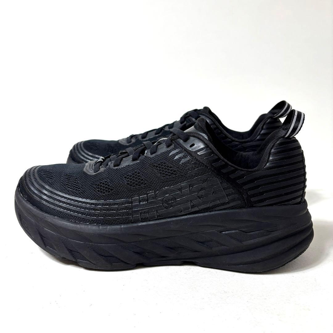 【極美品】HOKA ONE ONE ボンダイ6 27cm ブラック