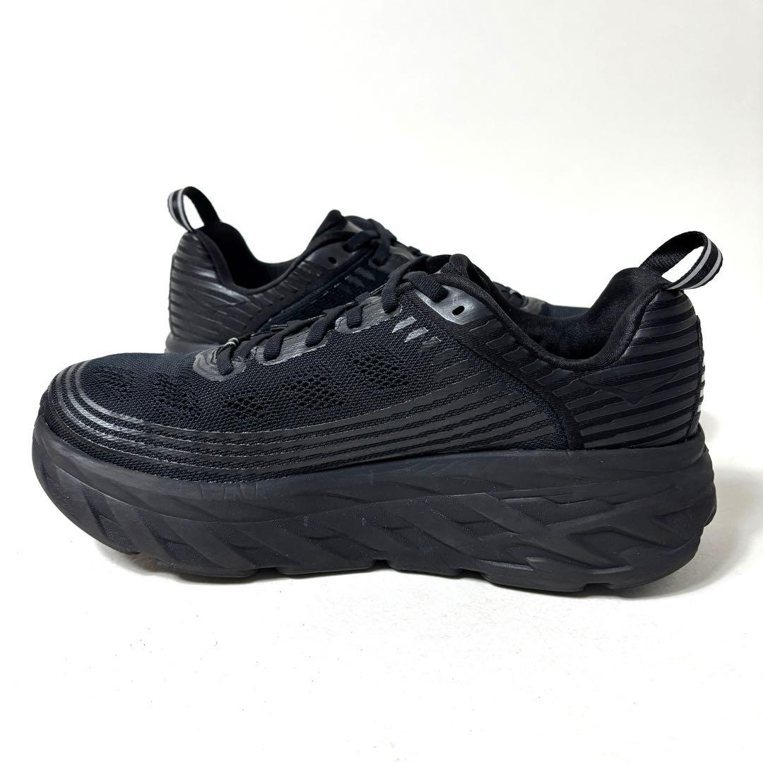【極美品】HOKA ONE ONE ボンダイ6 27cm ブラック