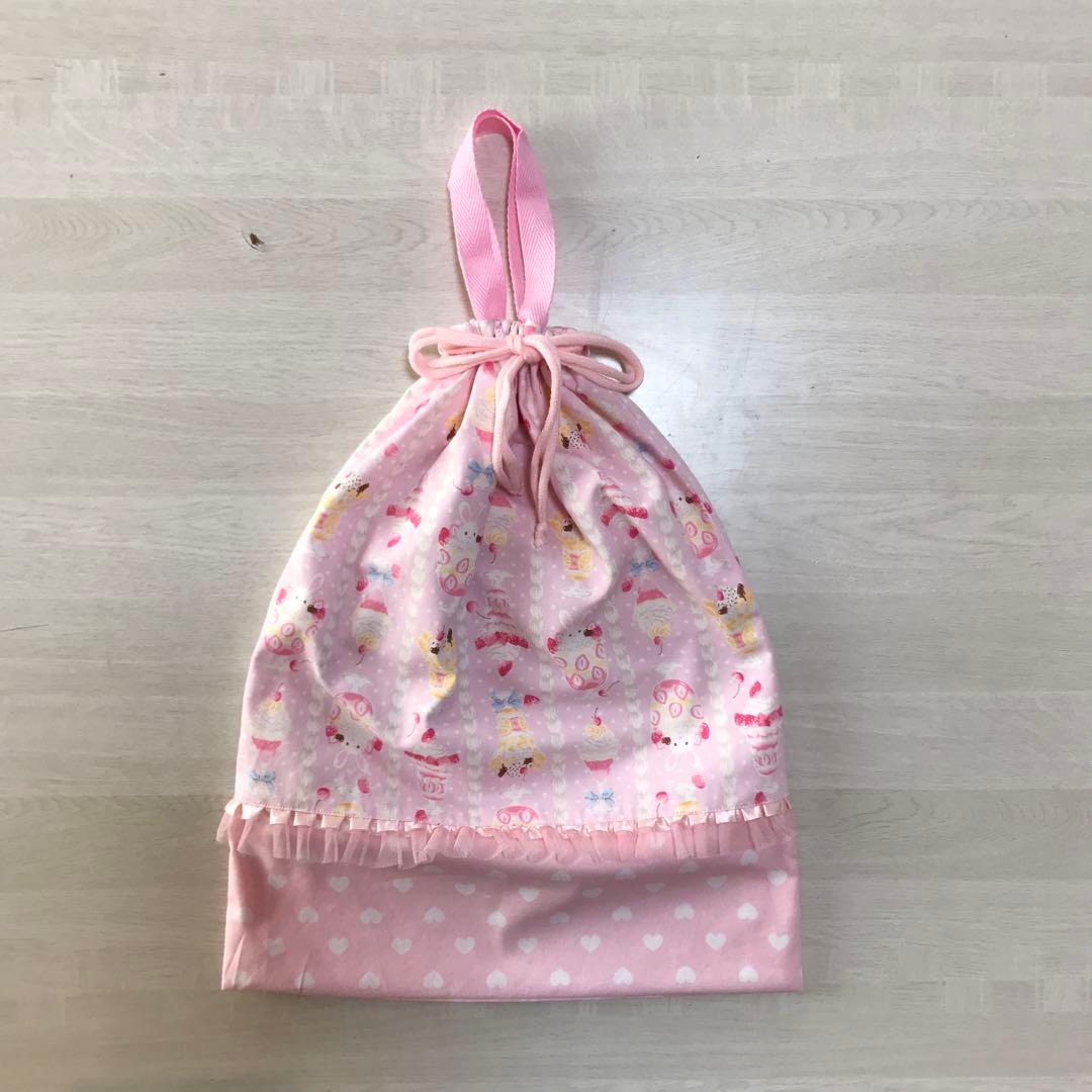 ハンドメイド　オーダー　給食袋　コップ袋　お弁当袋　体操服袋　巾着袋