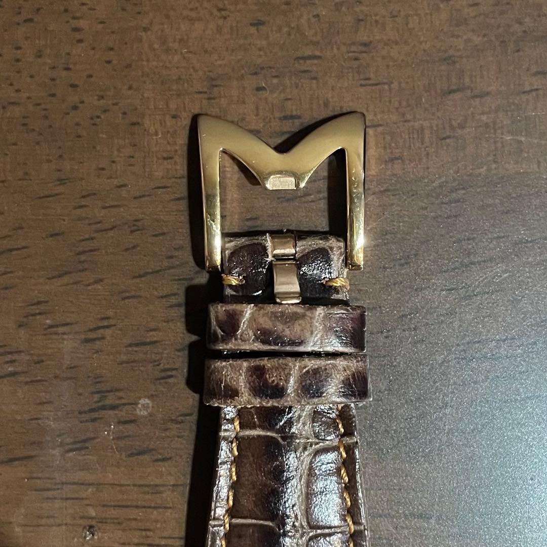 ガガミラノ マヌアーレ40mm ブラック　ゴールド　シェル盤 稼働品