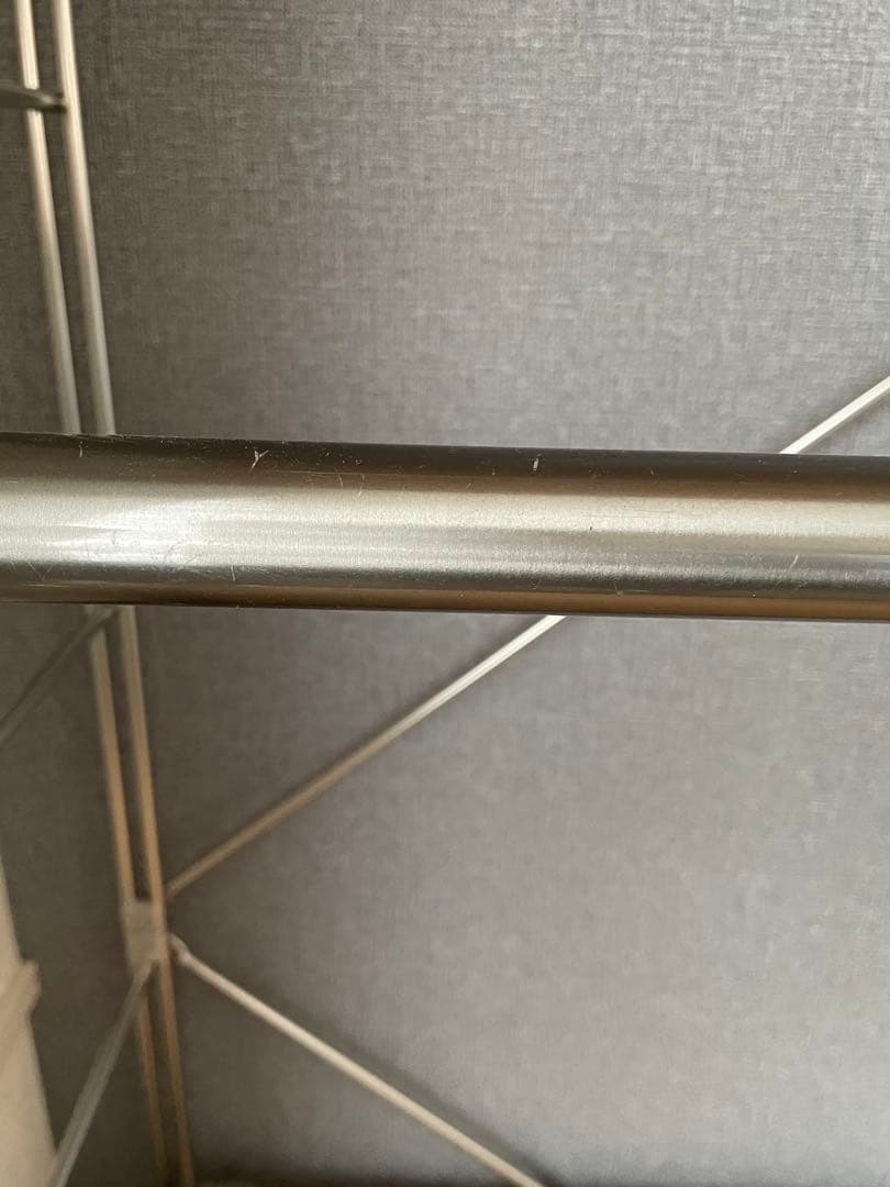 【美品】 無印良品 ステンレスユニットシェルフ オーク材 ワードローブセット