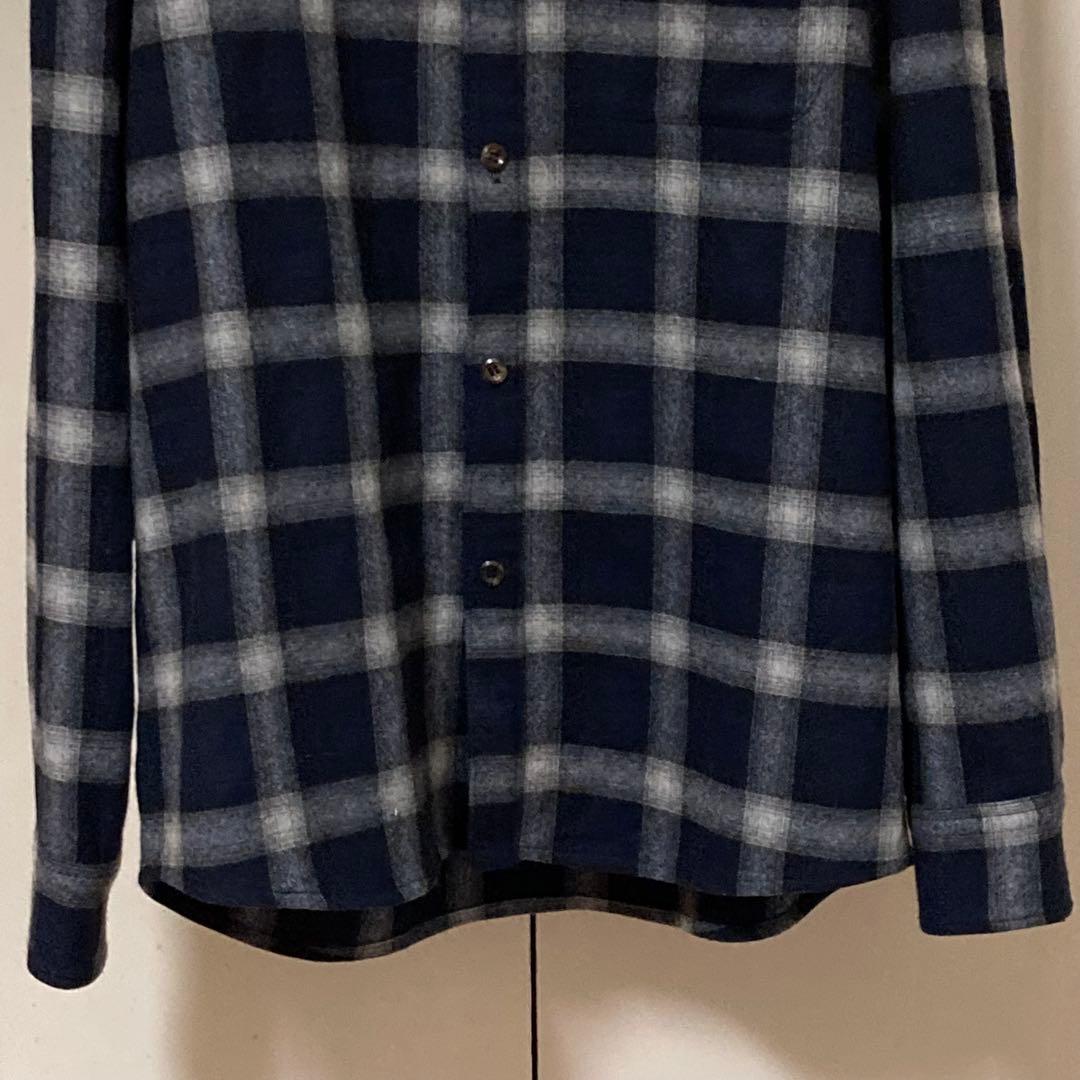 APC　アーペーセー　オンブレチェックシャツ　Mサイズ　Lサイズ相当