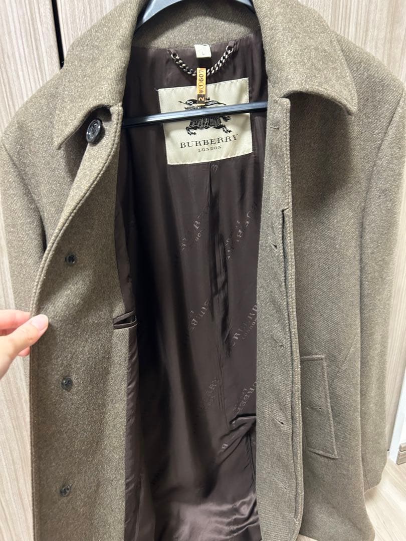 BURBERRY ウールコート メンズ