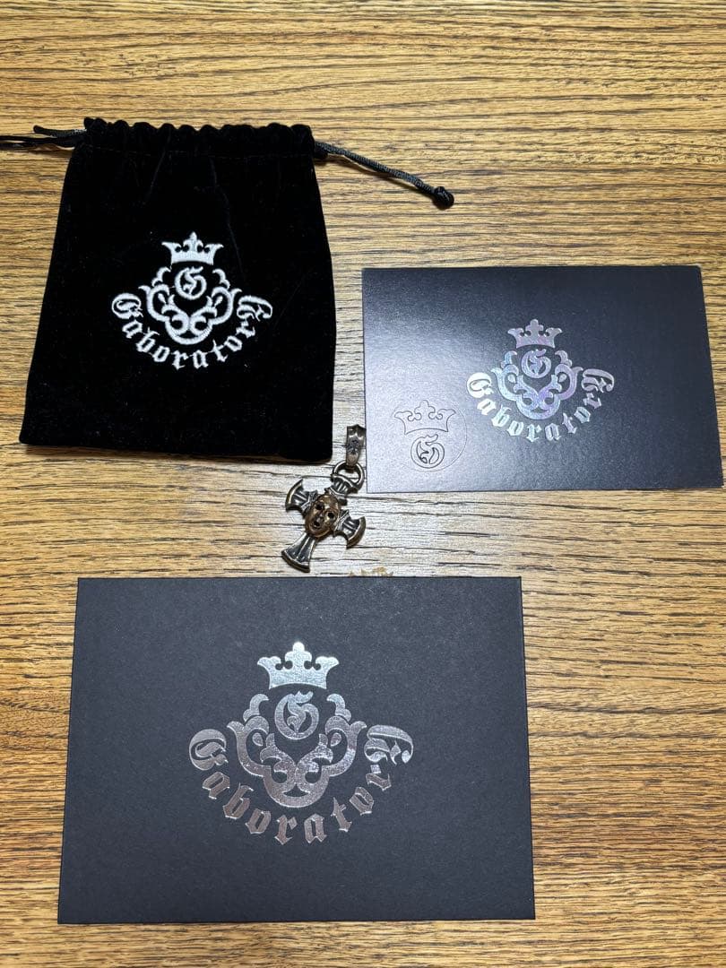 ガボラトリー　1/8 10Kフェイス　バトルアックス　ペンダント　横浜