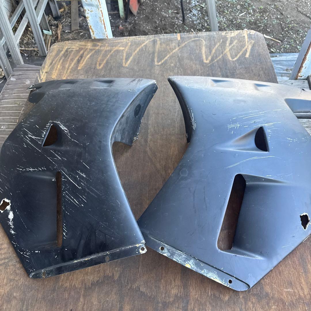 バイクカウル ブラック 左右セット