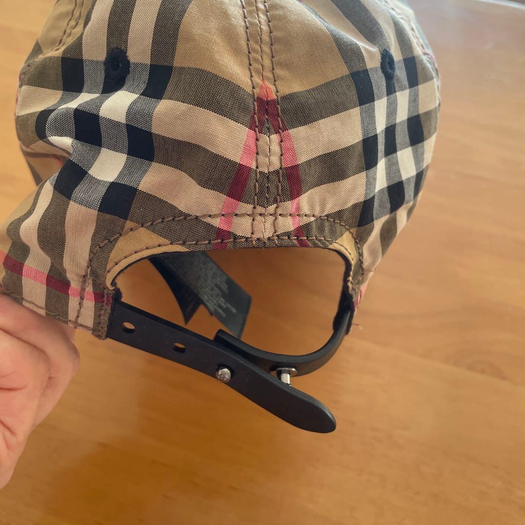 バーバリー チェック柄 ベースボールキャップ