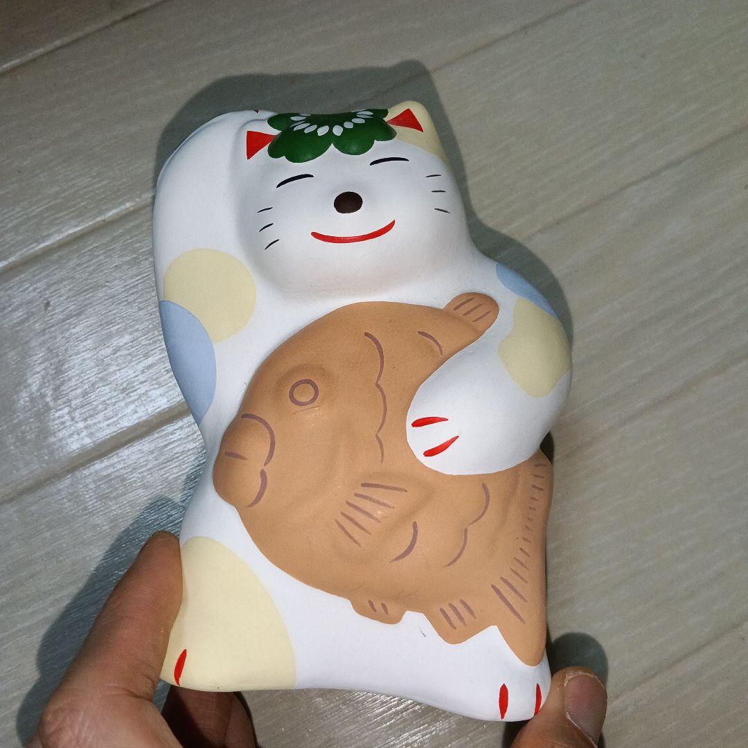 湯布院　輪葉葉　福猫(めだ鯛バージョン)