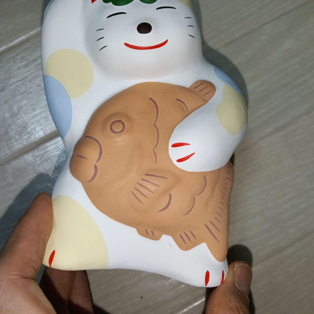 湯布院　輪葉葉　福猫(めだ鯛バージョン)