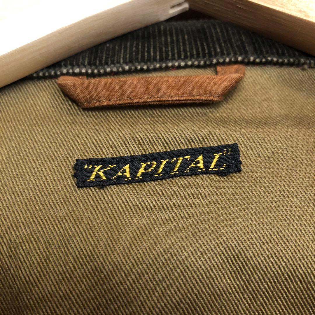 KAPITAL kapital キャピタル 動物ボタン ハンティングジャケット