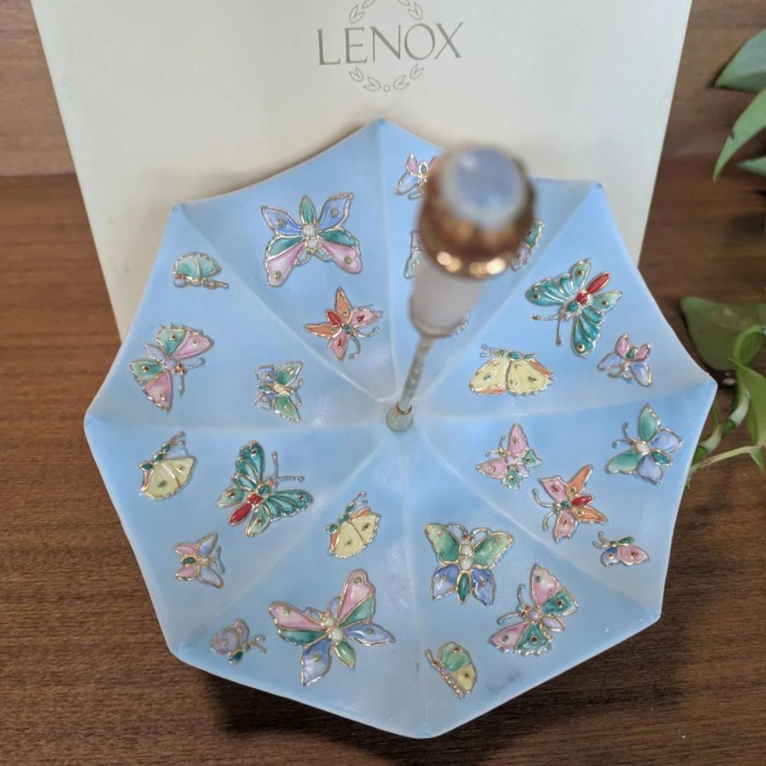 専用箱付属 LENOXレノックス キャット ペルシャ猫24K 4月の雨 5月の花
