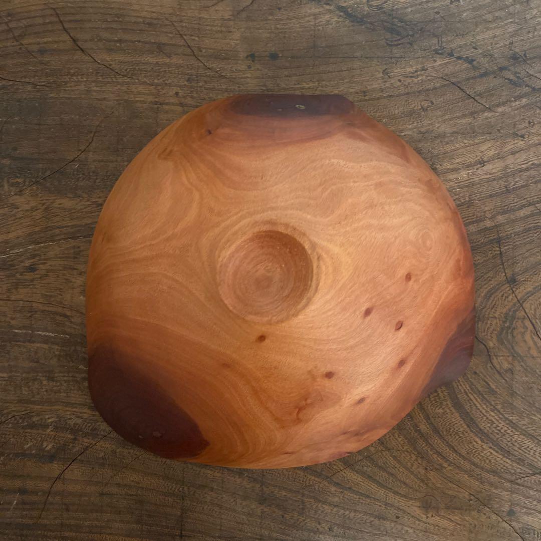 雨晴 個展 購入 木工作家 藤本健 アカギ ウッドボウル