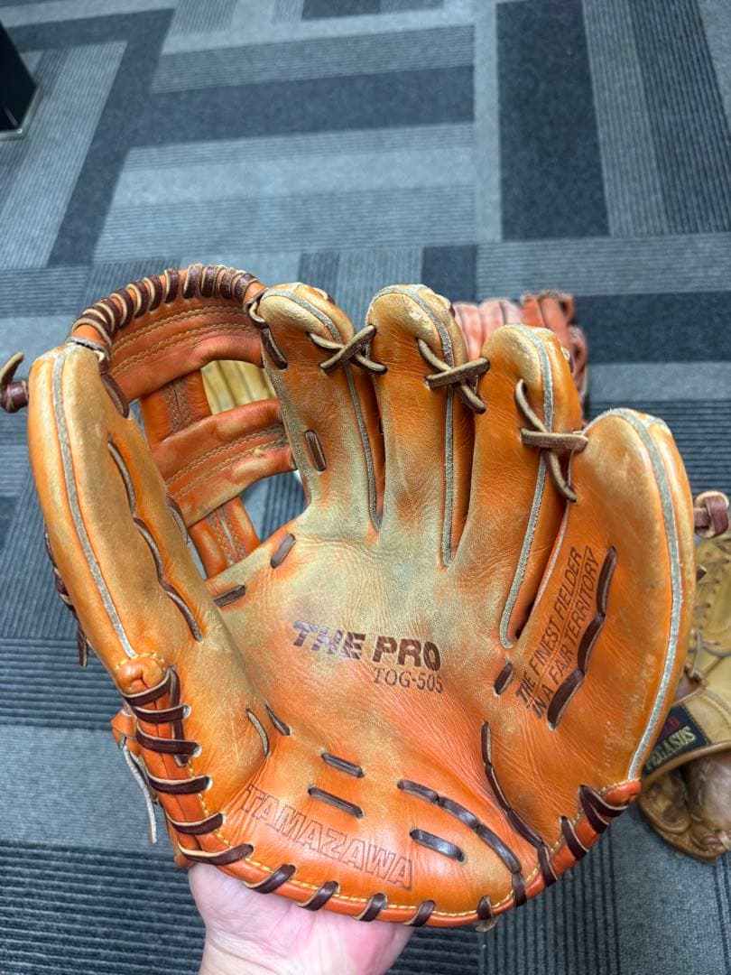 野球グローブ 5個